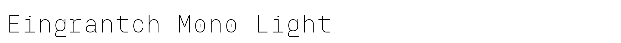 Eingrantch Mono Light image
